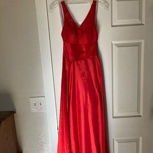 Red Sherri Hill Prom Dress
